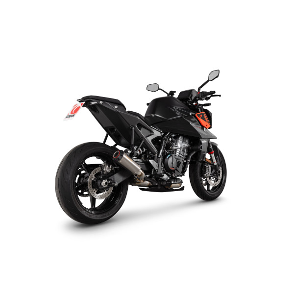 Scorpion Exhaust KTM Duke 990 2024 - 2025 Red Power Slip-on (titanium sleeve) Titanium Sleeve